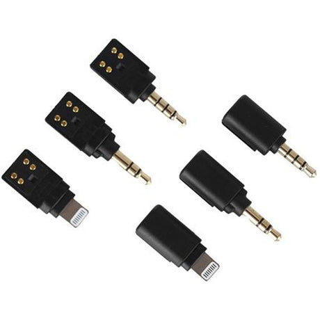 Boya BY-WM3D Wireless Mic w/ LGHTNG +3.5mm TRS/TRRS Adapters - image 5 of 5