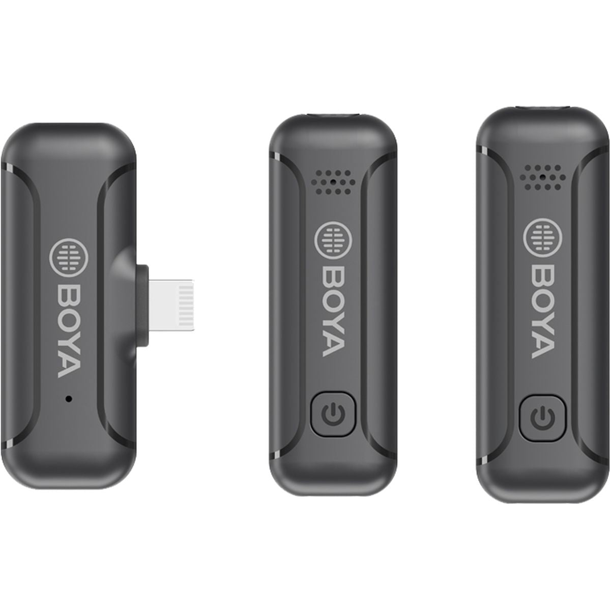 Boya BY-WM3T2-D Wireless Mic For iOS Two Transmitter
