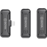 Boya BY-WM3T2-D Wireless Mic For iOS Two Transmitter