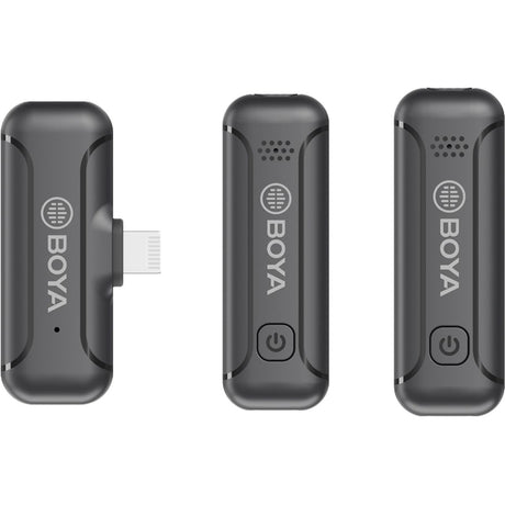 Boya BY-WM3T2-D Wireless Mic For iOS Two Transmitter