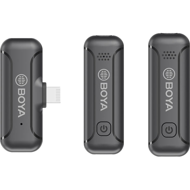 Boya BY-WM3T2-D Wireless Mic For iOS Two Transmitter