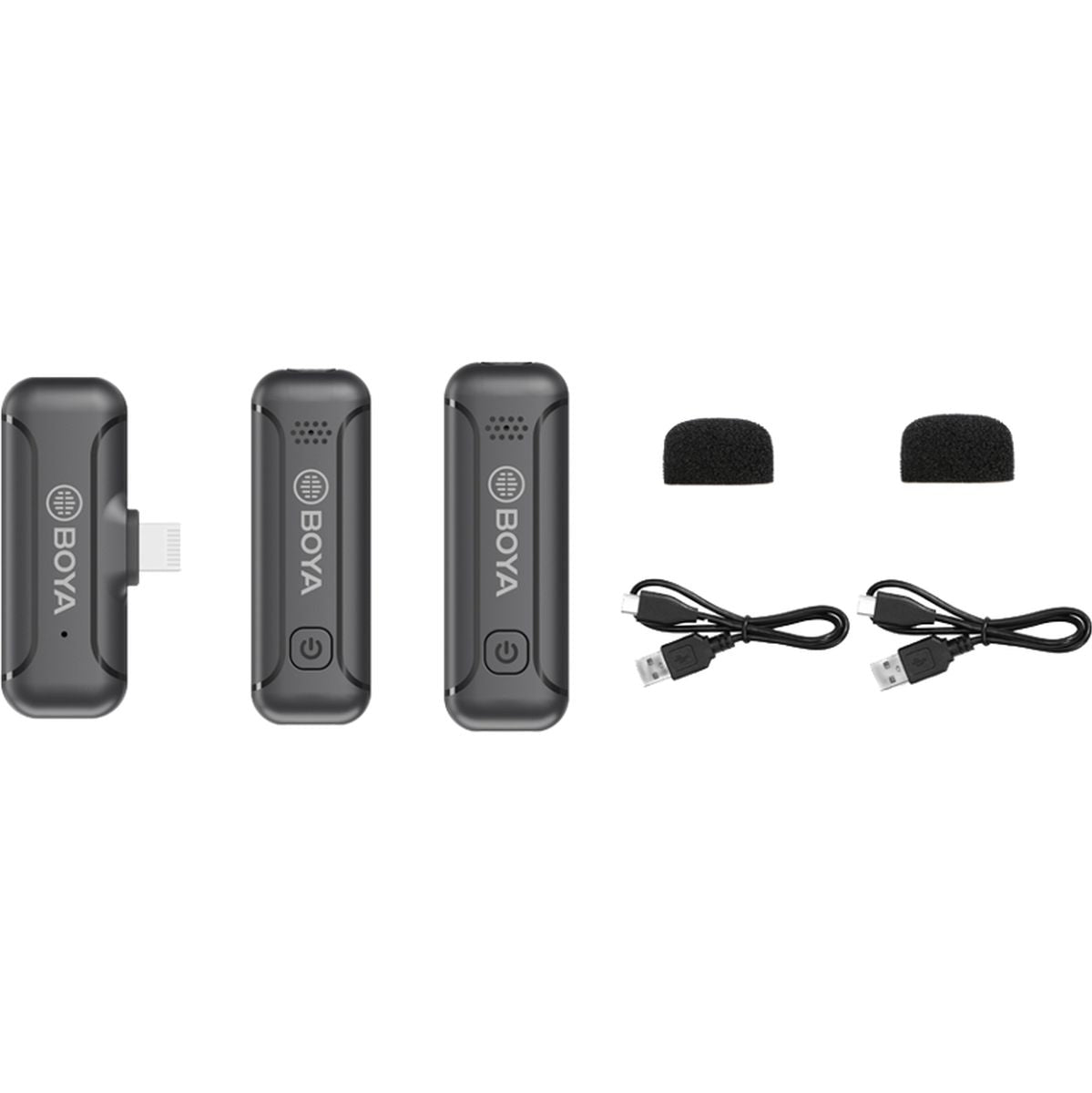 Boya BY-WM3T2-D Wireless Mic For iOS Two Transmitter - image 2 of 5