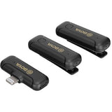 Boya BY-WM3T2-D Wireless Mic For iOS Two Transmitter - image 3 of 5