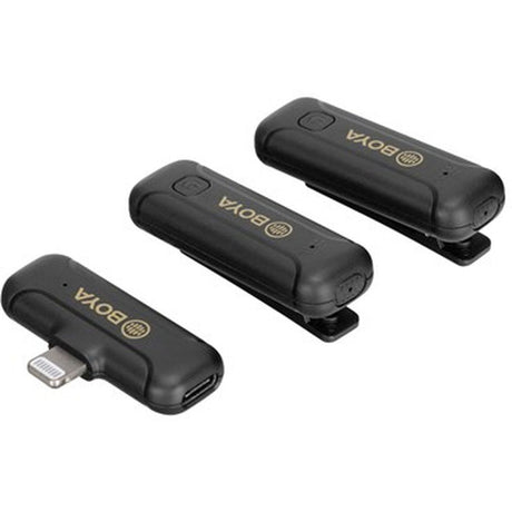 Boya BY-WM3T2-D Wireless Mic For iOS Two Transmitter - image 3 of 5