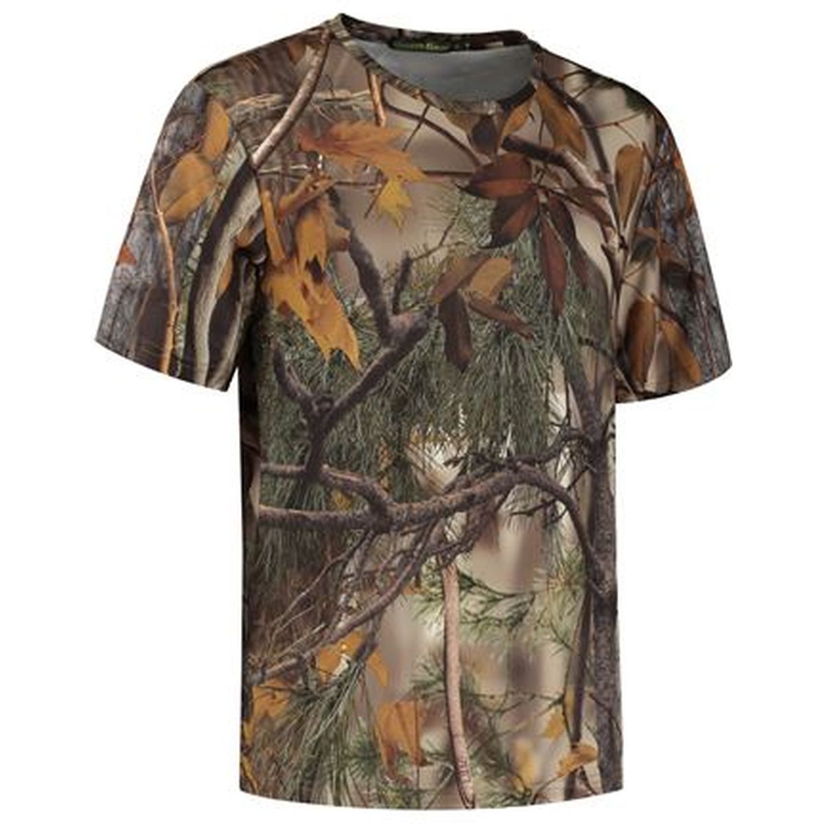 Stealth Gear T-Shirt Short Sleeve Camo Forest Print Size S