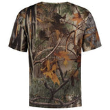 Stealth Gear T-Shirt Short Sleeve Camo Forest Print Size S