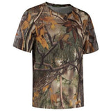 Stealth Gear T-Shirt Short Sleeve Camo Forest Print Size XXL