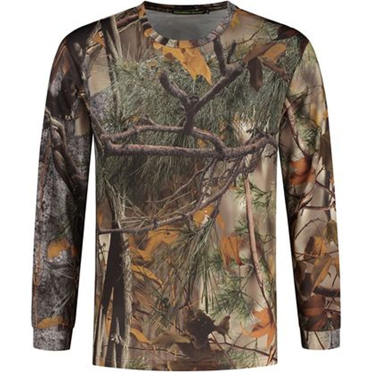 Stealth Gear T-Shirt Long Sleeve Camo Forest Print Size S