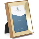 Zilverstad Photo Frame Marseille 10x15 cm Houtlook w/ Gold