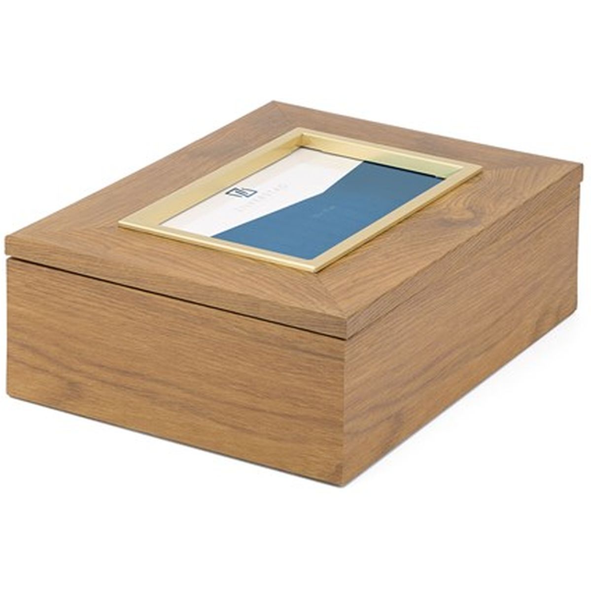 Zilverstad Photo Box Marseille 15x10 cm Houtlook w/ Gold