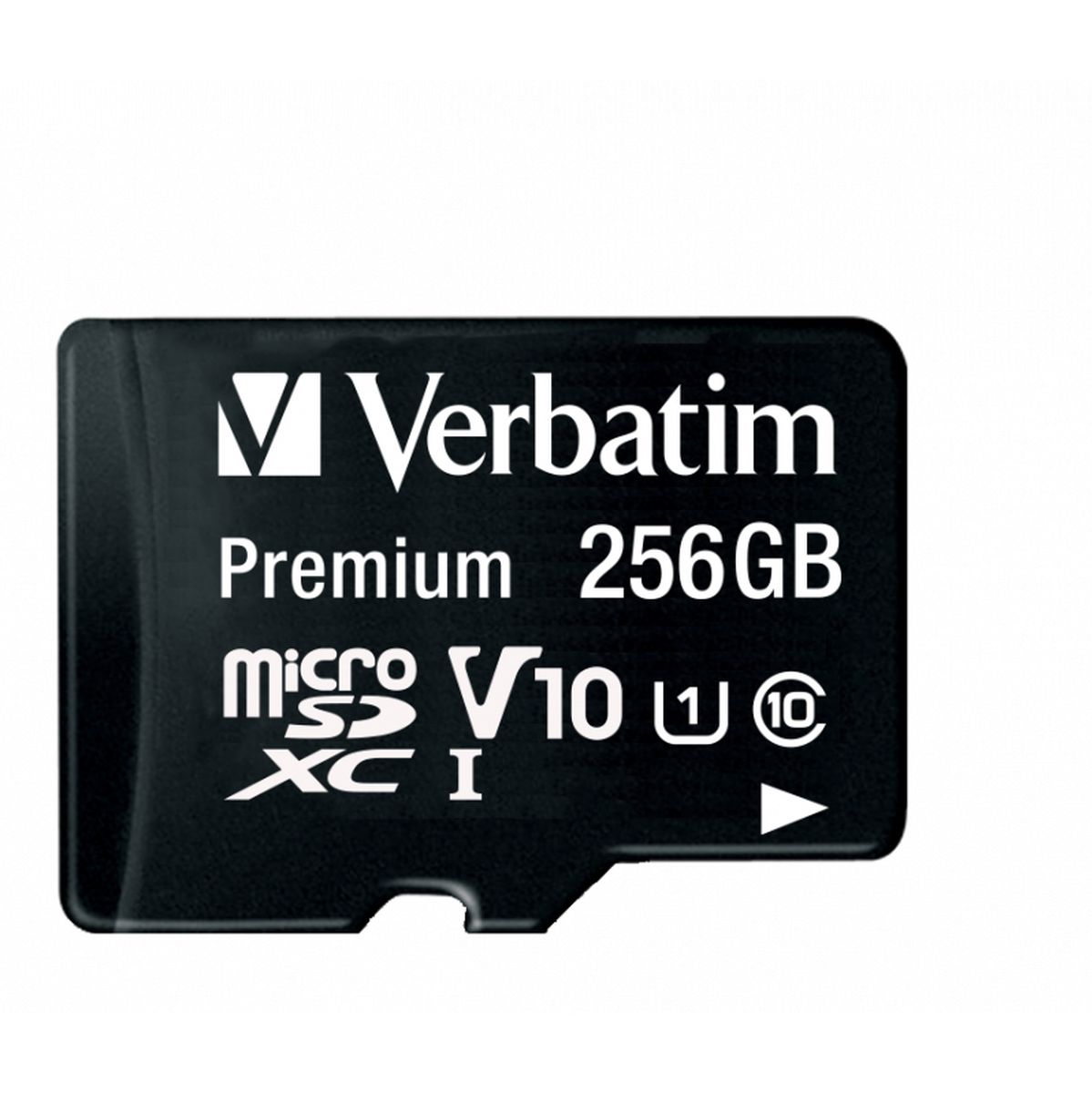 Verbatim Micro SDXC Premium 256GB Class 10 Inc Adapter