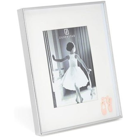Zilverstad Photo Frame Ballerina Glanzend Silver Plated Gelakt 10x15 cm