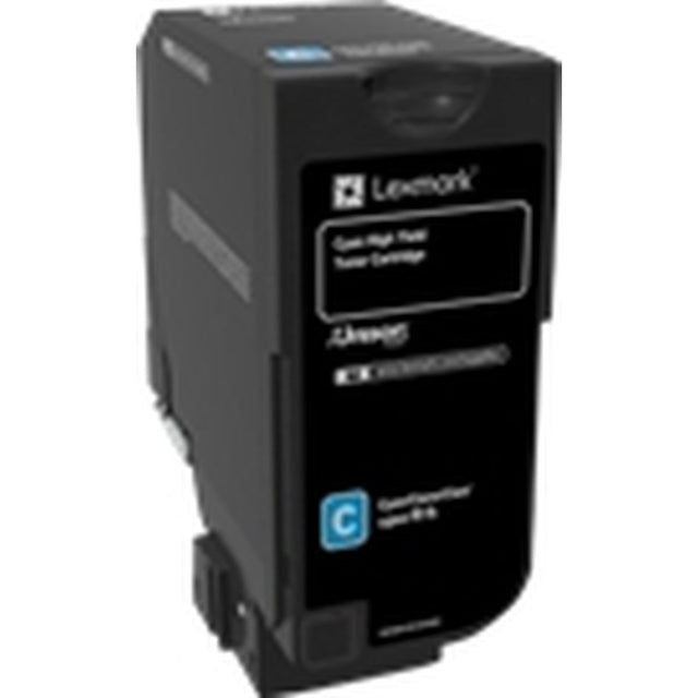 Lexmark 12K Cyan Toner Cartridge (CS725)