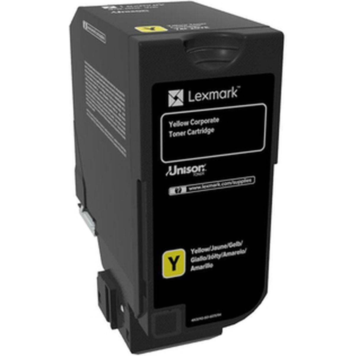 Lexmark 3K Yellow Corporate Toner Cartridge (CS7
