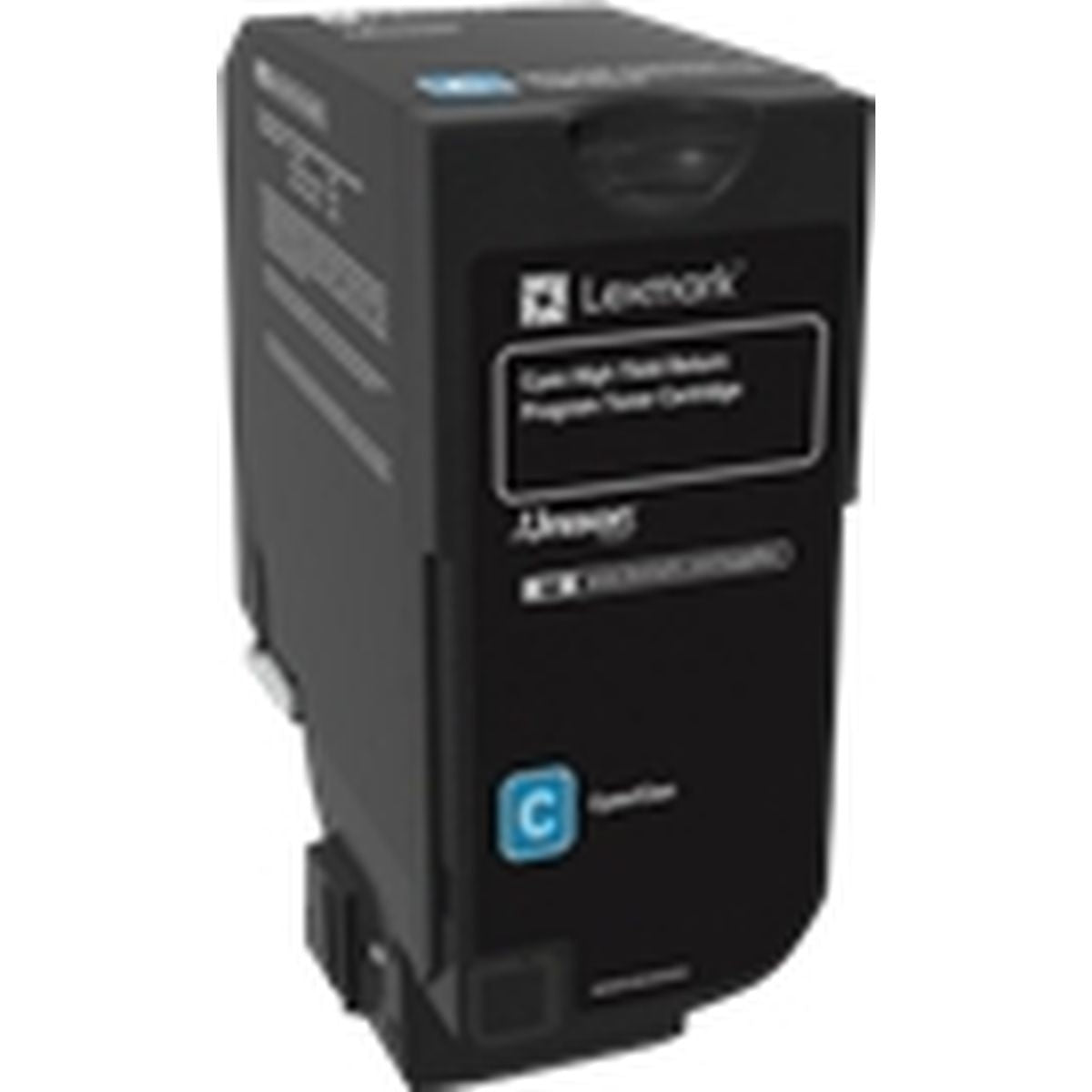 Lexmark 12K Cyan Return Program Toner Cartridge