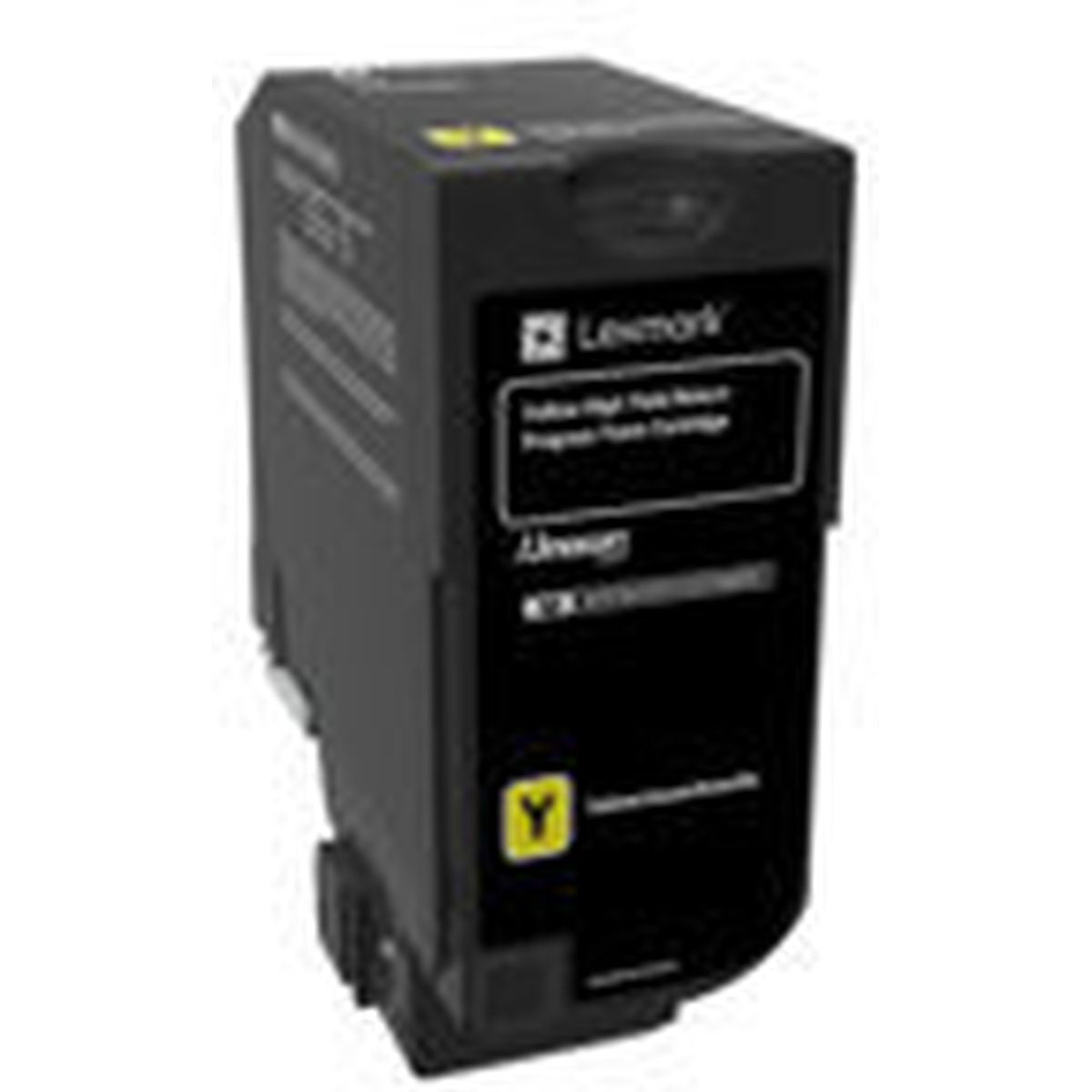 Lexmark 12K Yellow Return Program Toner Cartridg