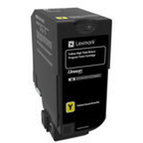 Lexmark 12K Yellow Return Program Toner Cartridg