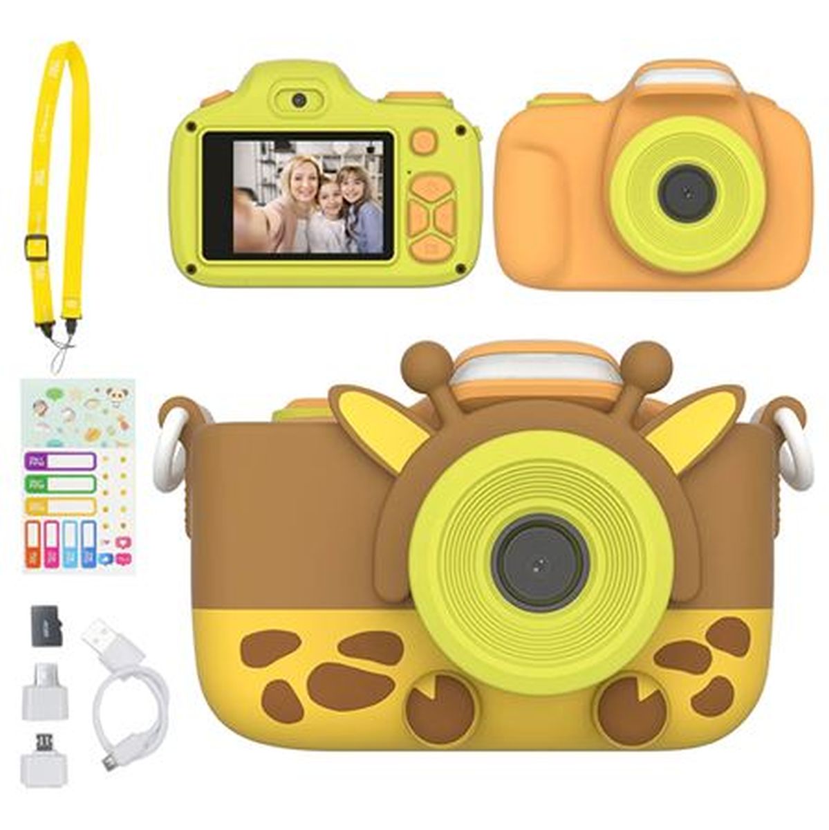 MyFirst Camera 3 geel inclusief 16 GB MicroSD & kaartadapter