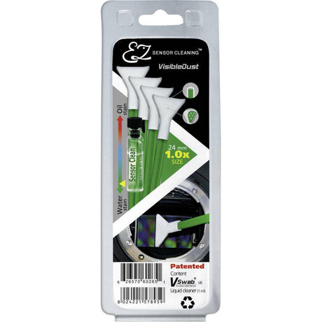 VisibleDust 4 Swabs MXD (Green) 1.0X + Sensor Clean 1ml