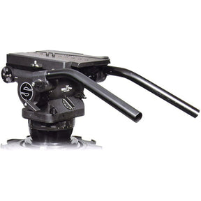 Sachtler 7595 System 75 Plus 75 Plus Studio Fluid Head + Tripod Ob 2000 + Dolly