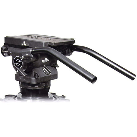 Sachtler 7595 System 75 Plus 75 Plus Studio Fluid Head + Tripod Ob 2000 + Dolly