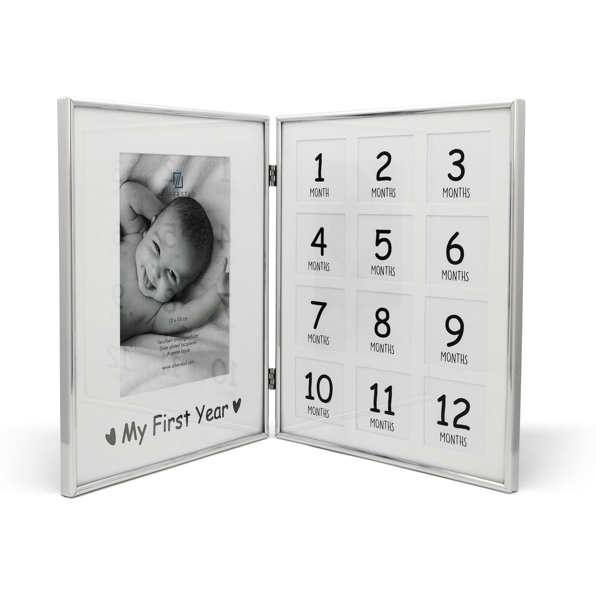 Zilverstad Photo Frame 1E Jaar For 13 Photos Glanzend - image 2 of 2
