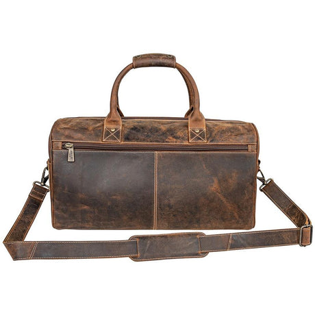 Gillis London Trafalgar Leather Photo Travel Bag Vint BRWN - image 3 of 5