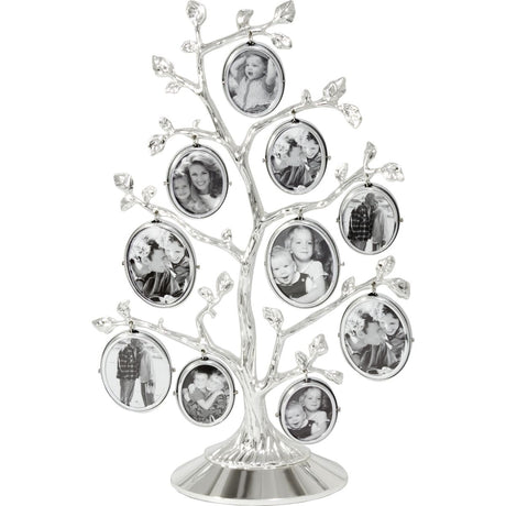 Zilverstad Photo Frame Stamboom For 10 Photos Glanzend - image 2 of 2