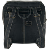 Gillis London Trafalgar Knapsack Leather Vintage Black - image 3 of 5