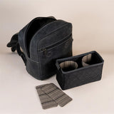 Gillis London Trafalgar Knapsack Leather Vintage Black - image 4 of 5
