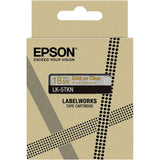 Epson Metallic Clear/Gold 18mm LK-5TKN - image 2 of 2