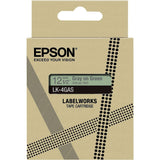 Epson Soft Green/Grey 12mm LK-4GAS - image 2 of 2
