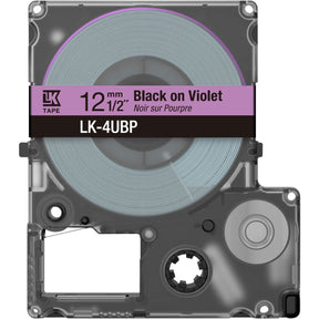 Epson Purple/Black 12mm LK-4UBP