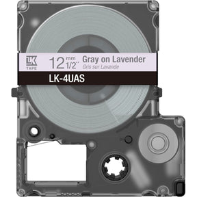 Epson Soft Purple/Grey 12mm LK-4UAS