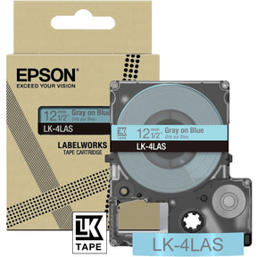 Epson Soft Blue/Grey 12mm LK-4LAS