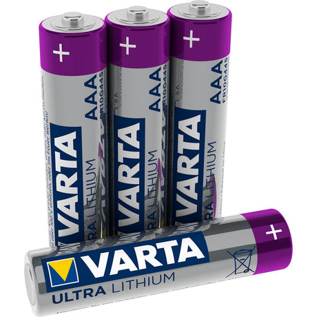Varta 2400 Lithium AAA NR.6103 4PAK - image 3 of 5