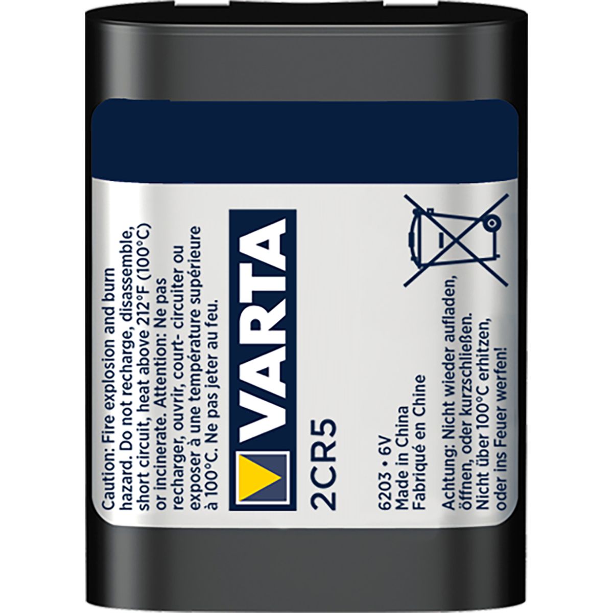 Varta 2CR5 Lith.groot NR.6203 - image 2 of 5