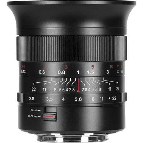 7Artisans 14mm f/2.8 FullFrame Clicked&de-Clicked - L Mount