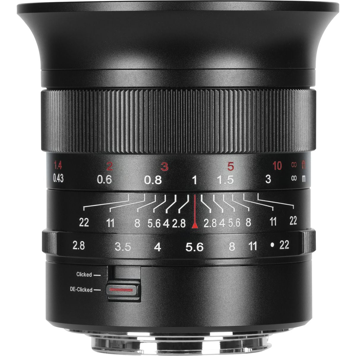 7Artisans 14mm f/2.8 FullFrame Clicked&de-Clicked - RF Mount