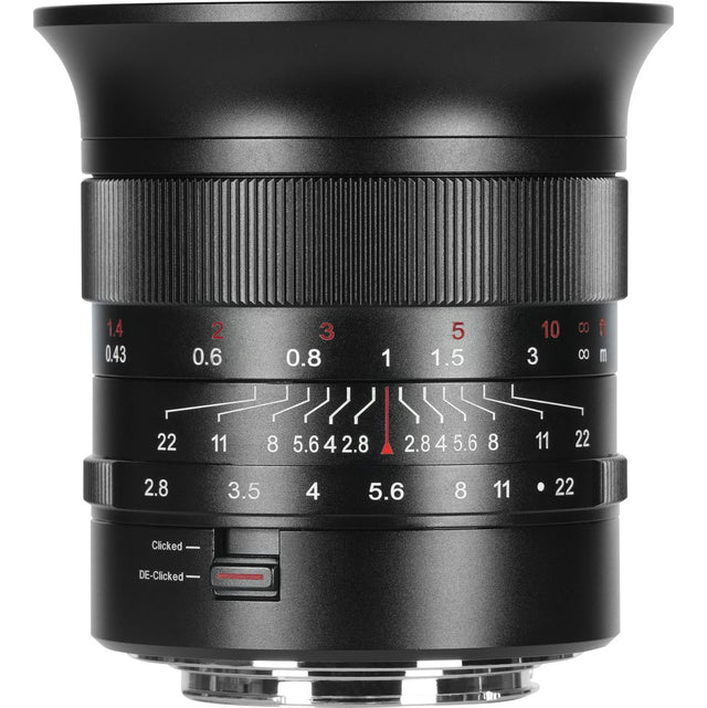 7Artisans 14mm f/2.8 FullFrame Clicked&de-Clicked - Z Mount