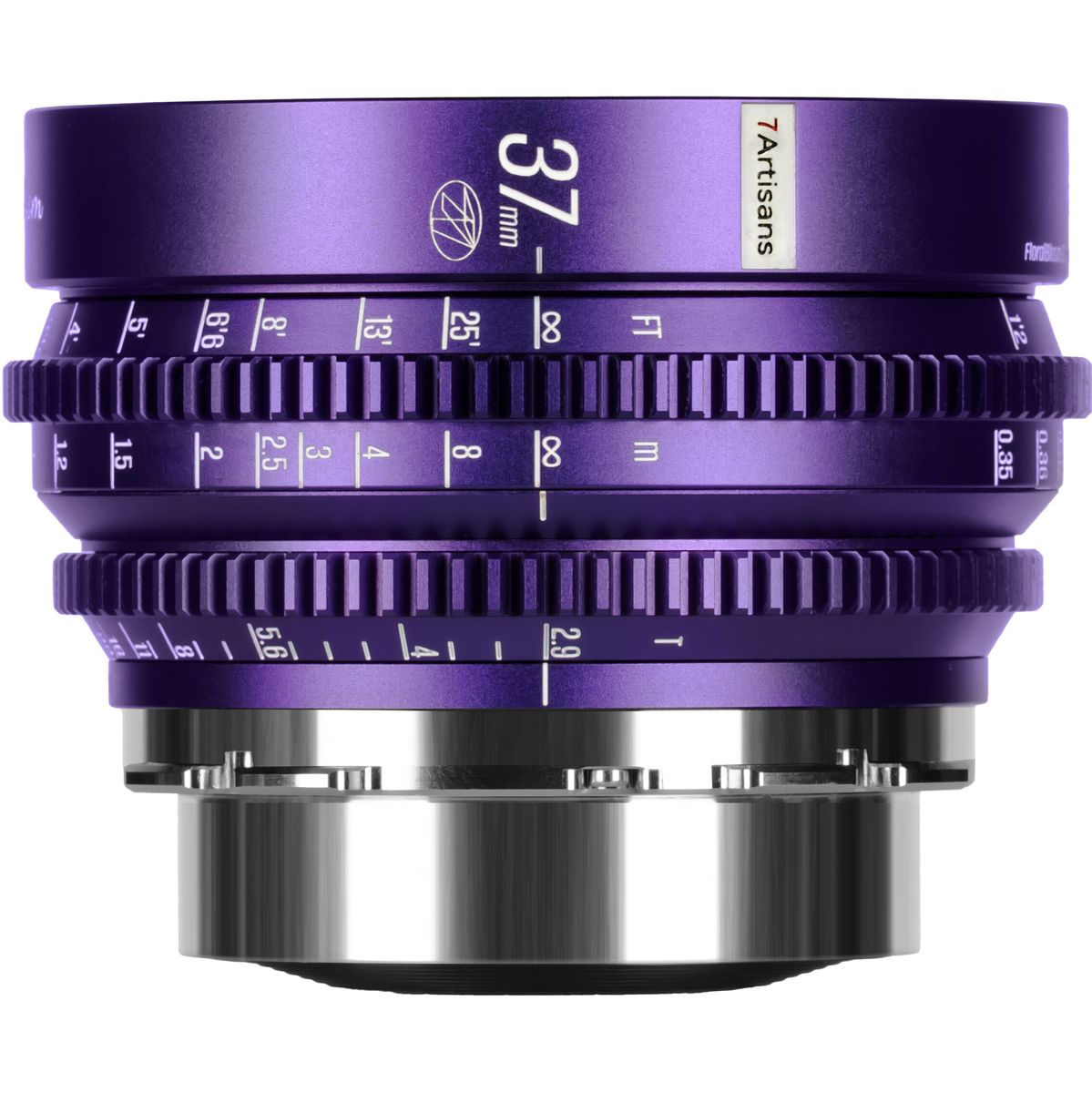 7Artisans Floral Bloom 37mm T2.9 - PL-Mount - Purple