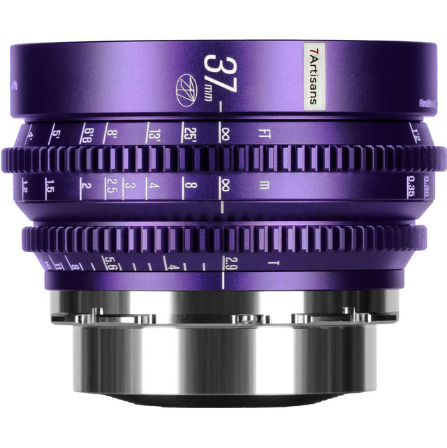 7Artisans Floral Bloom 37mm T2.9 - PL-Mount - Purple