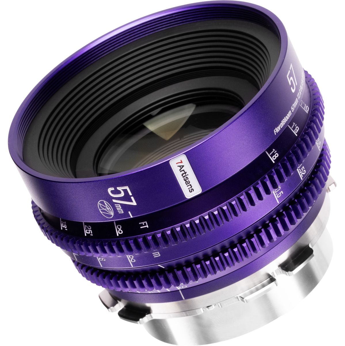 7Artisans Floral Bloom 57mm T2.9 - PL-Mount - Purple - image 2 of 2
