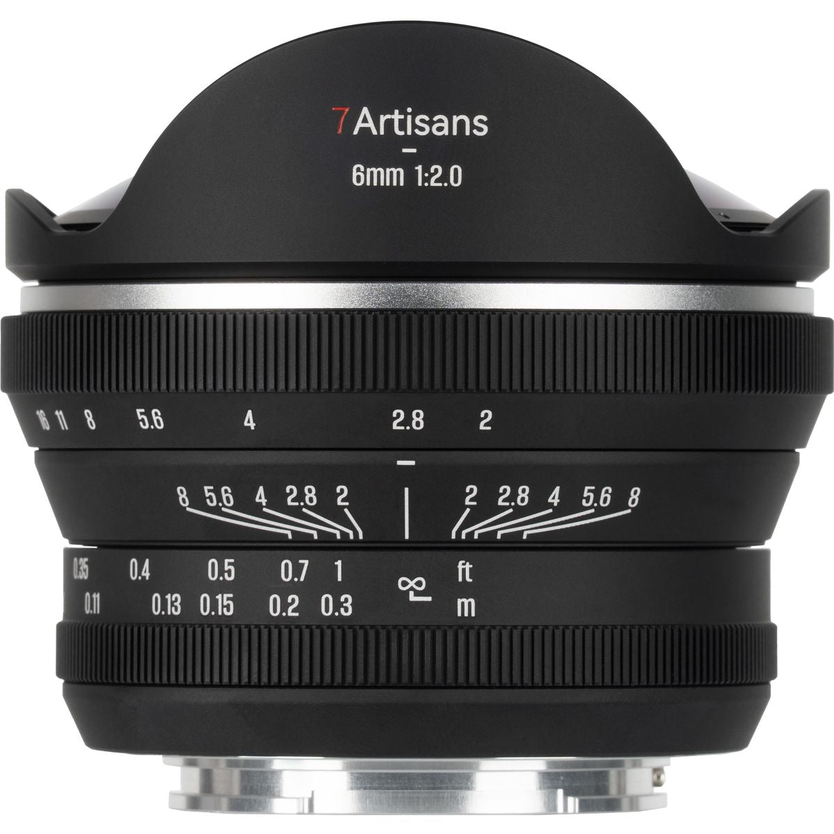 7Artisans 6mm f/2.0 - Sony E-Mount - Black