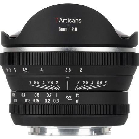 7Artisans 6mm f/2.0 - Canon RF-Mount - Black