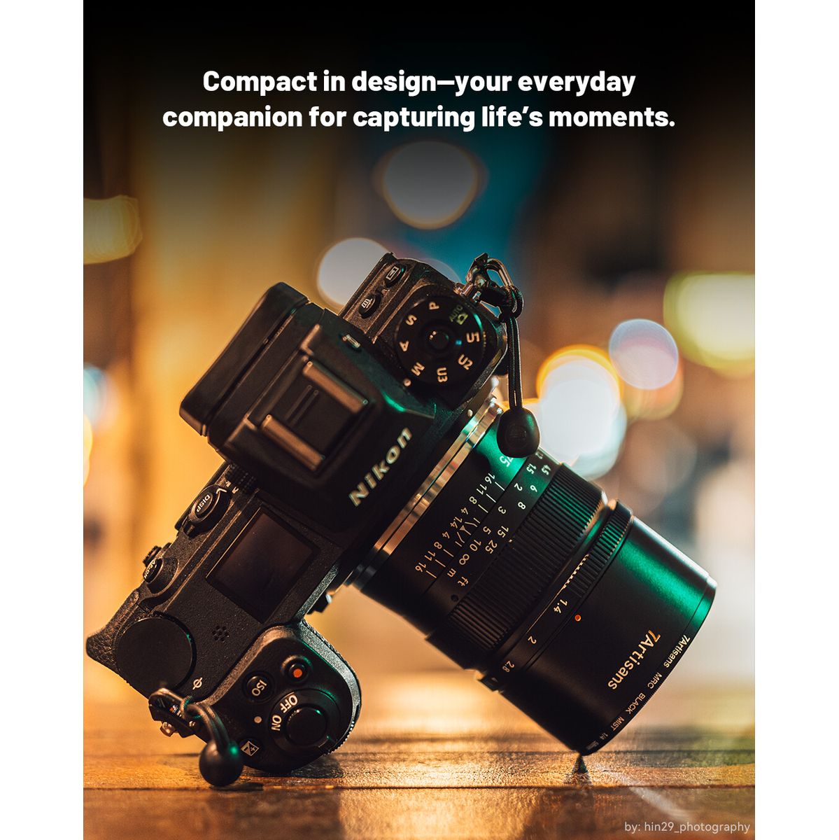 7Artisans 75mm f/1.4 - FullFrame - L-Mount - Black - image 5 of 5
