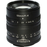 7Artisans 55mm f/1.4 - APS-C - Sony E-Mount - Black