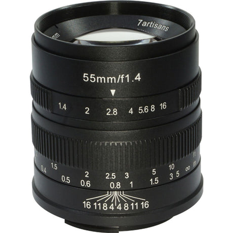 7Artisans 55mm f/1.4 - APS-C - Fujifilm X-Mount - Black