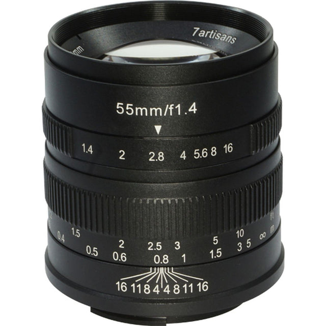 7Artisans 55mm f/1.4 - APS-C - Fujifilm X-Mount - Black