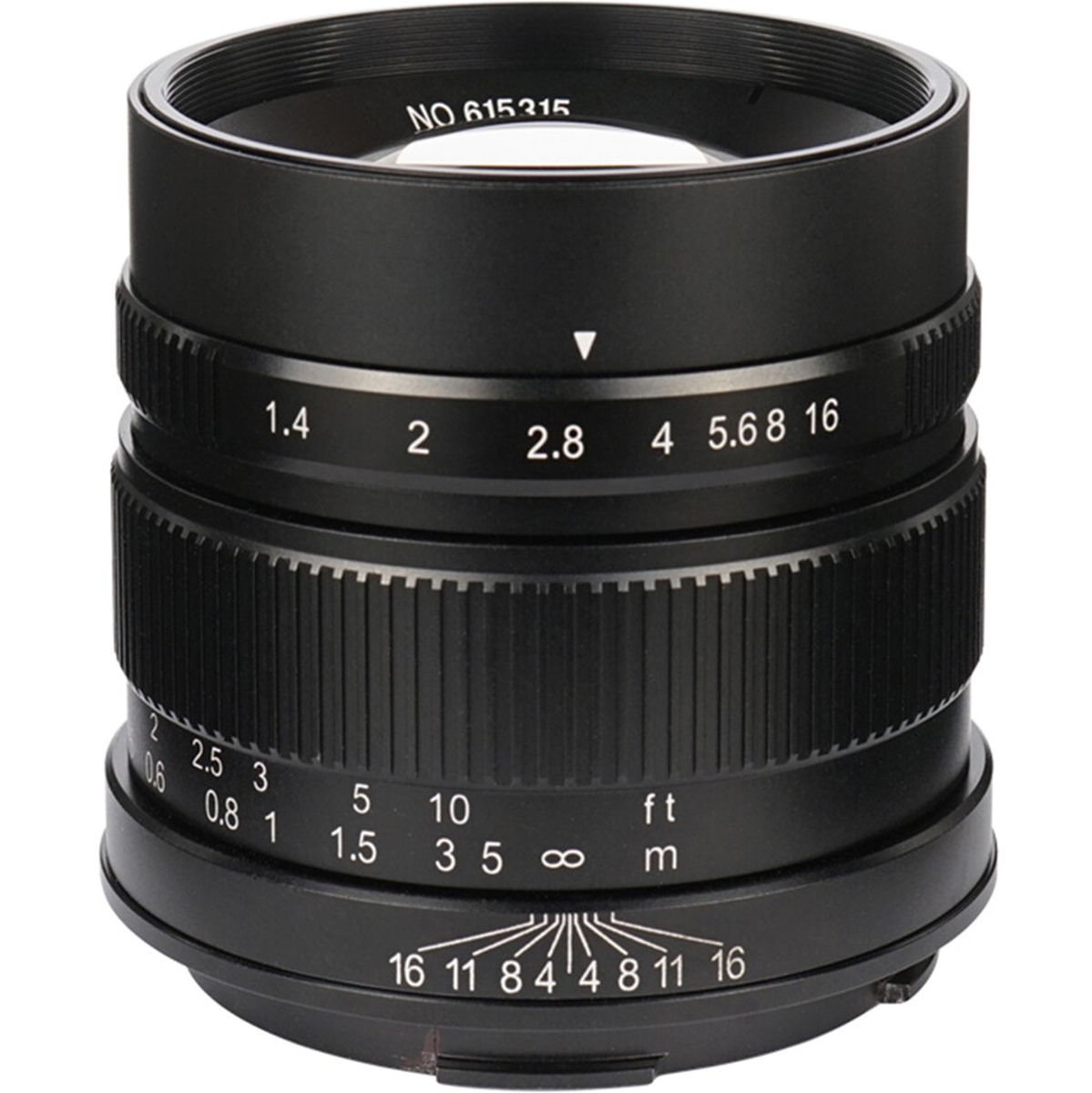7Artisans 55mm f/1.4 - APS-C - Fujifilm X-Mount - Black - image 3 of 5